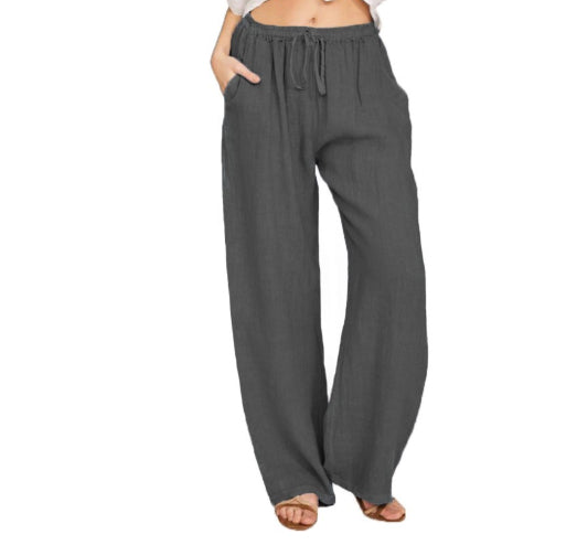 Drawstring Relaxed Pants