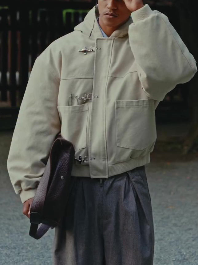 Hooded Toggle Duffle Coat
