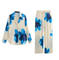 Ink-Print Shirt & Pants — Separates or Set
