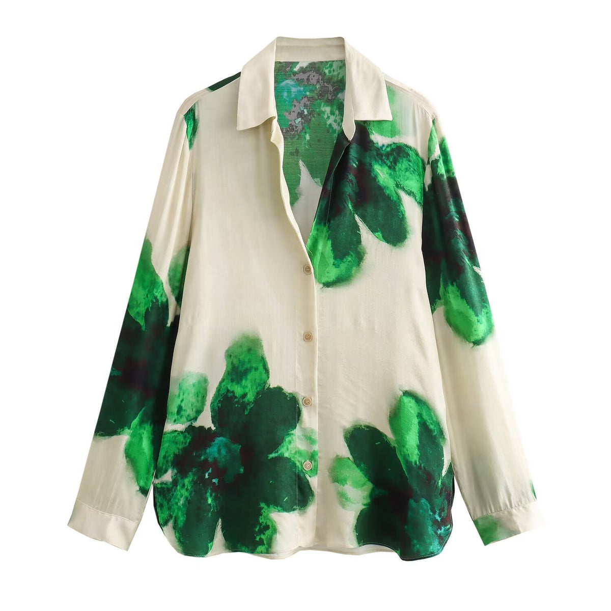 Ink-Print Shirt & Pants — Separates or Set
