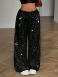 Sparkle Wide-Leg Pants