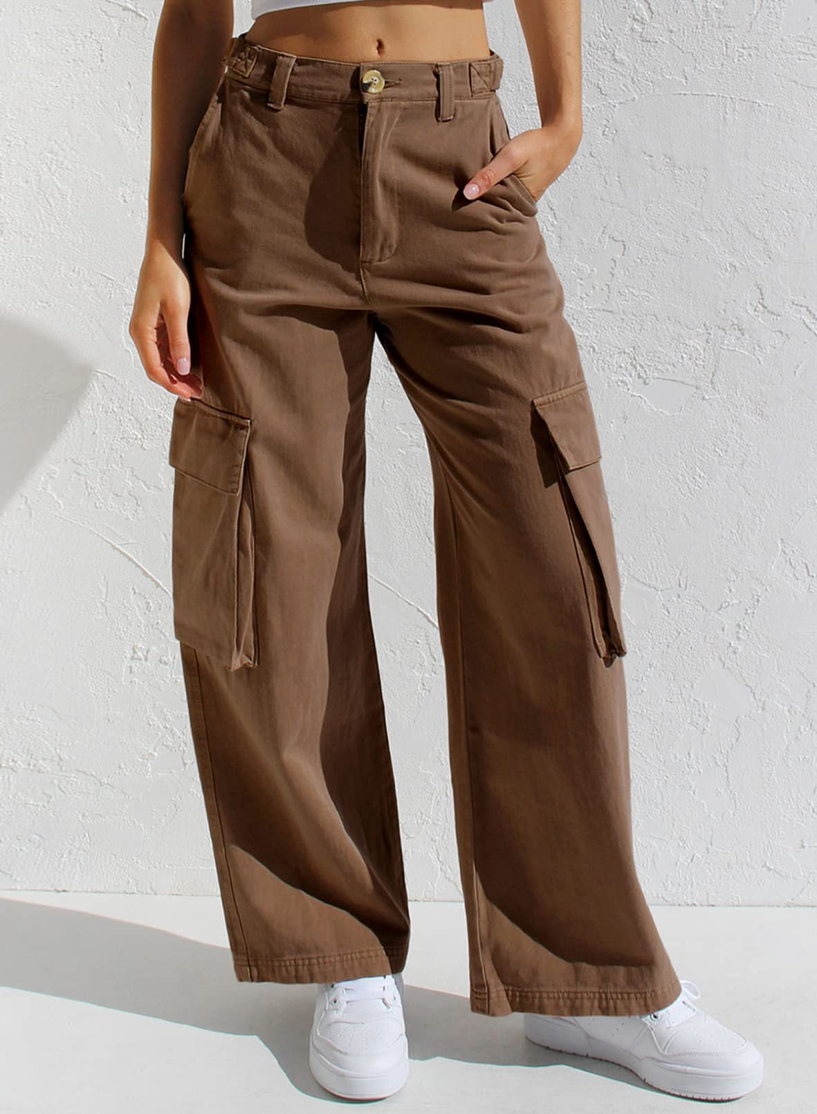 Multi-Pocket Cargo Jeans