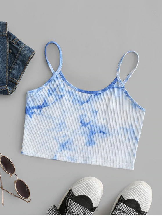 Tie-Dye Cropped Camisole