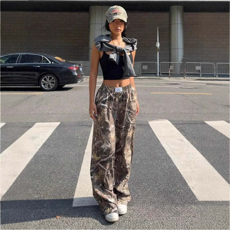 Baggy Camouflage Cargo Pants