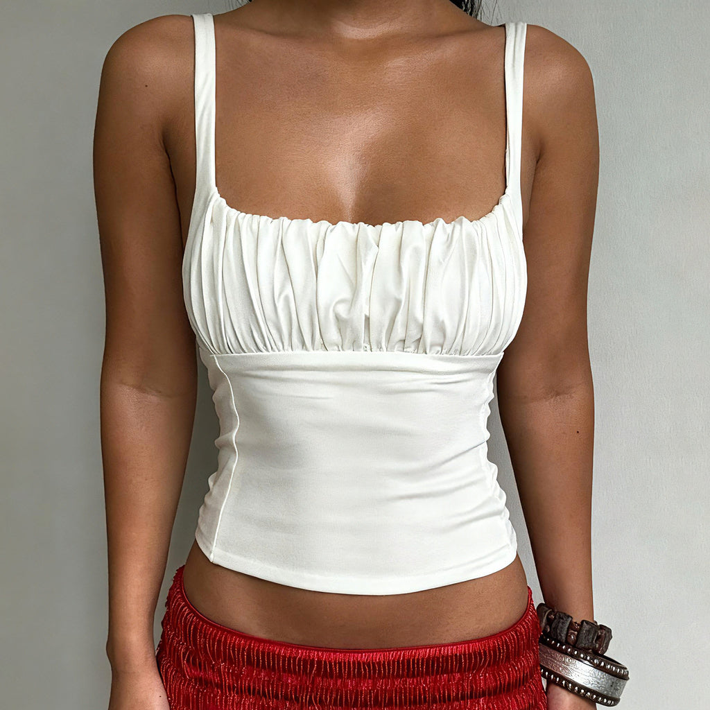 Ruched-Bust Camisole