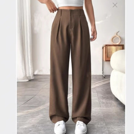Tailored Wide-Leg Trousers