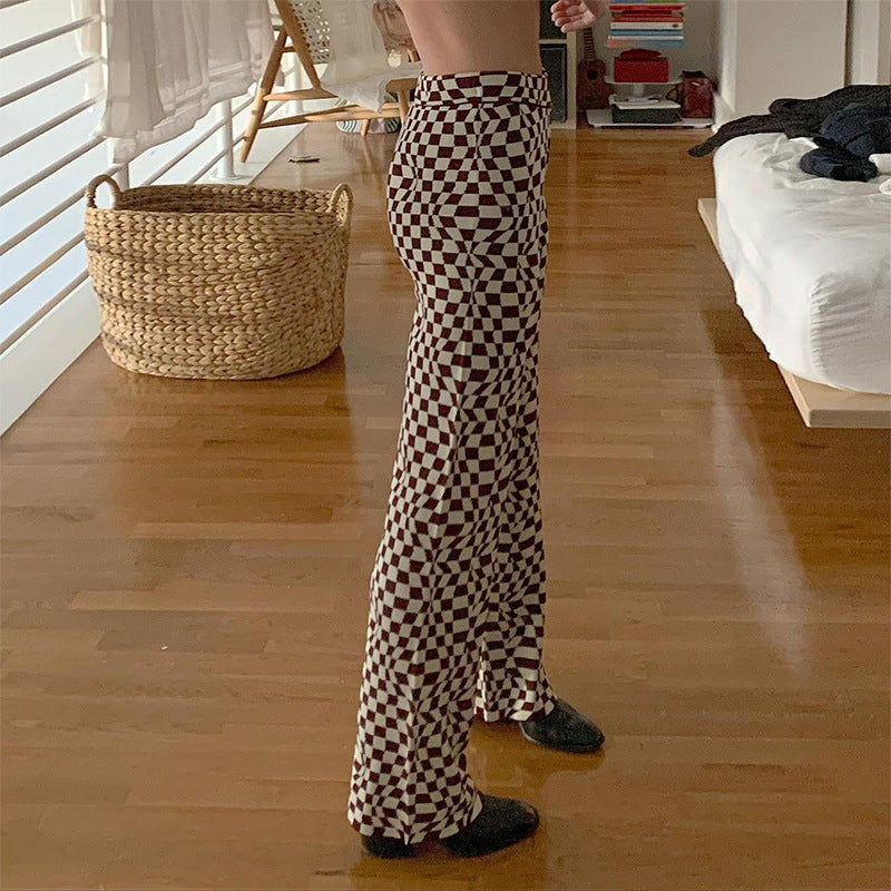 Printed Flare Pants