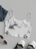 Tie-Dye Cropped Camisole