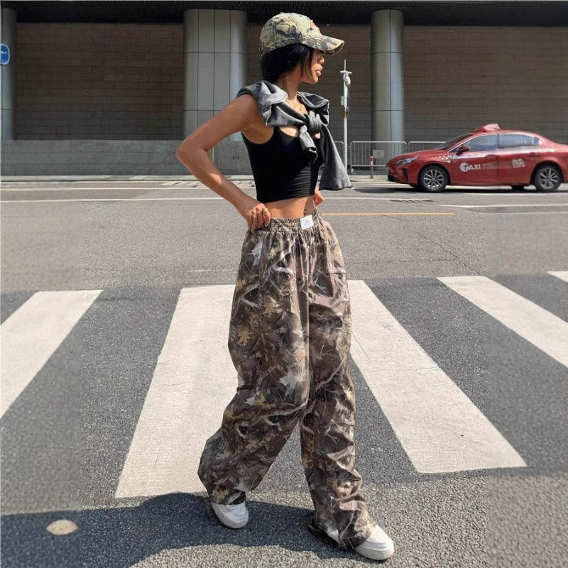 Baggy Camouflage Cargo Pants