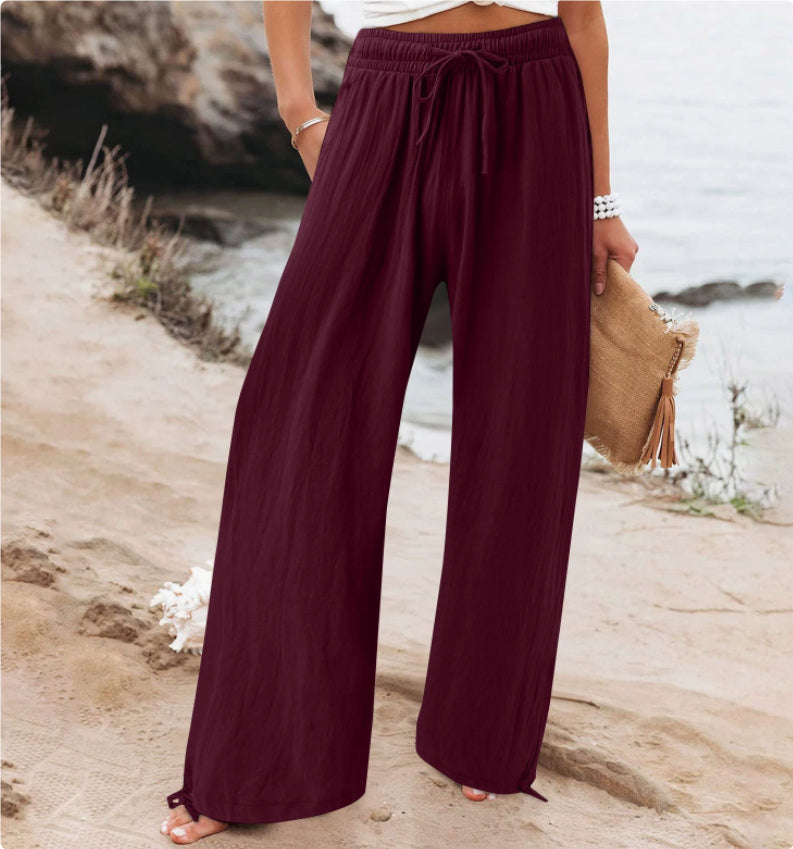 Drawstring Beach Pants