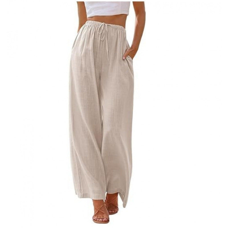 Drawstring Relaxed Pants