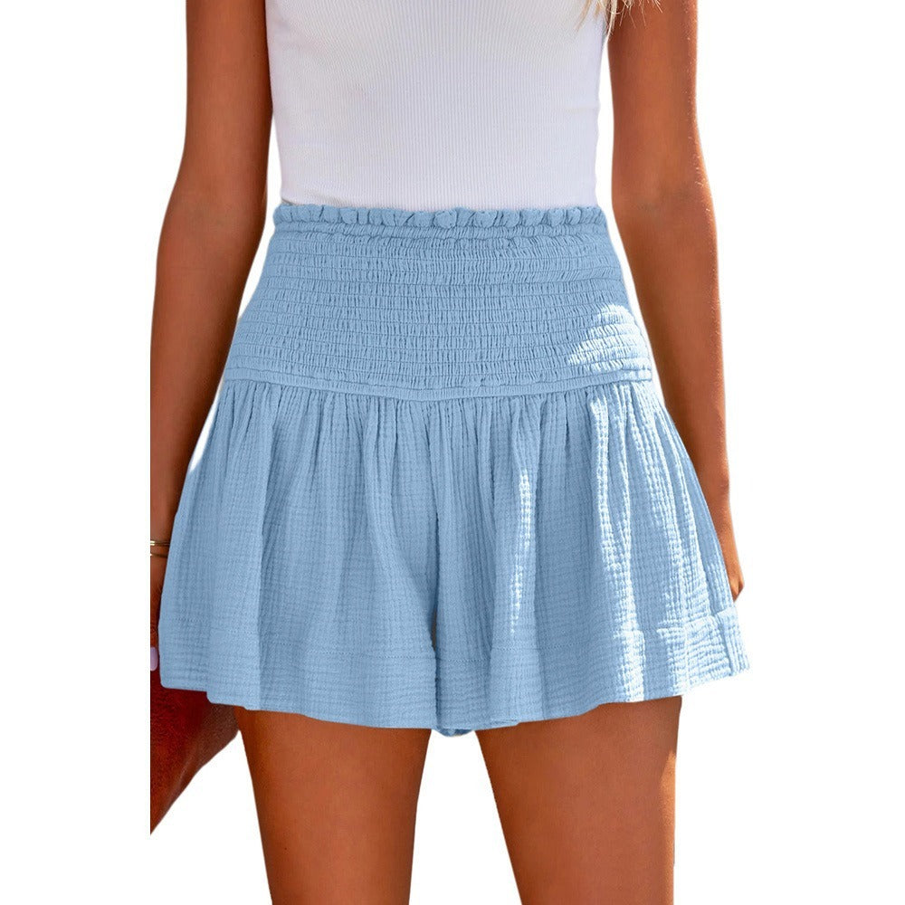 High-Waist Pull-On Shorts