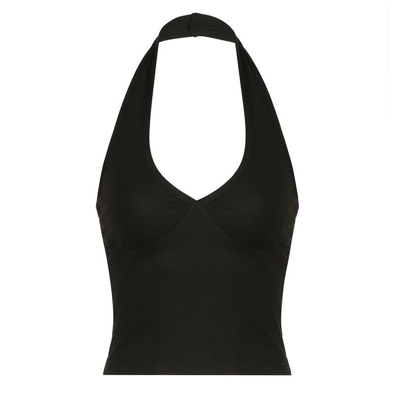 Halter-Neck Crop Top