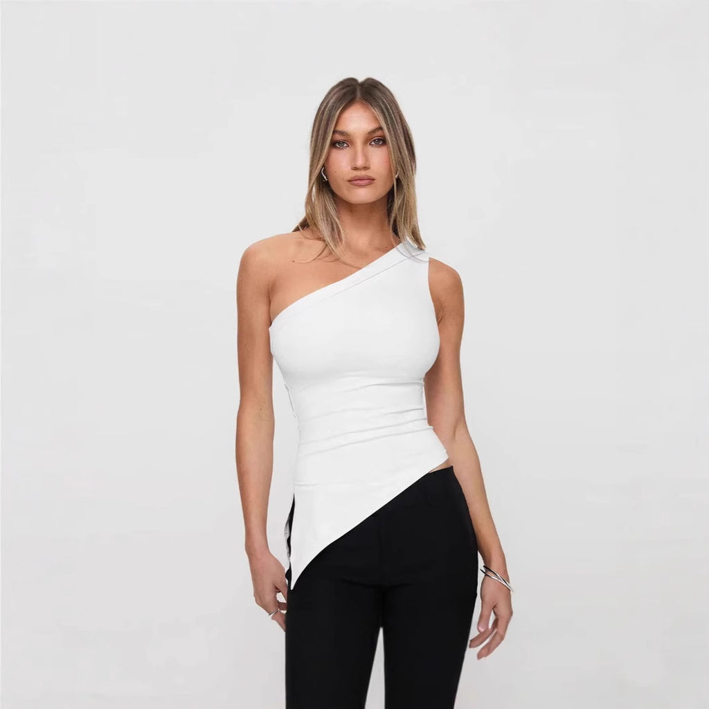 One-Shoulder Asymmetric Top