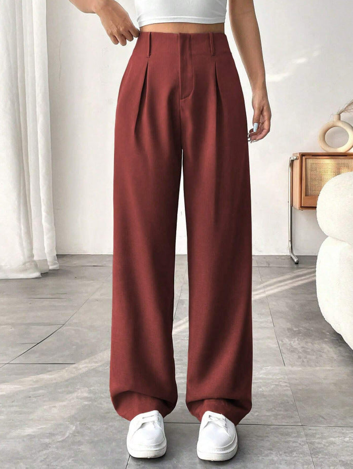 Tailored Wide-Leg Trousers