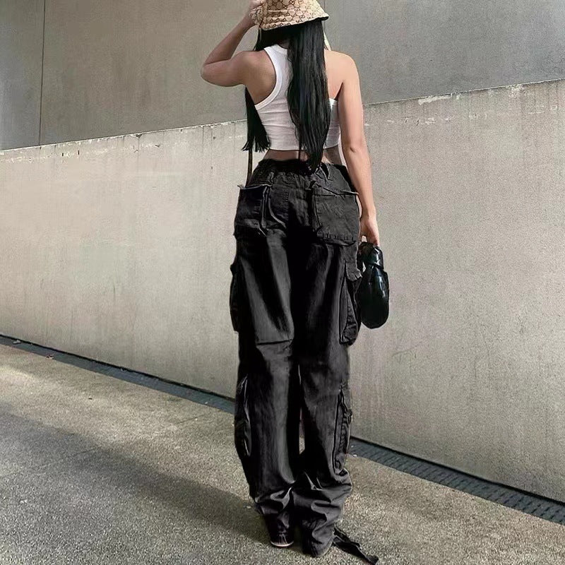 Low-Rise Cargo Pants