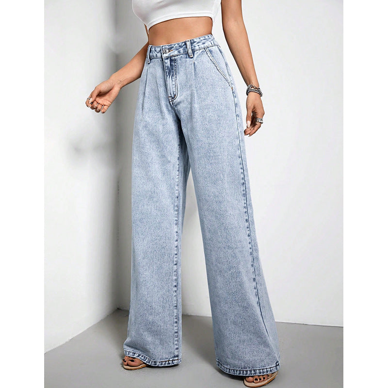 Relaxed Wide-Leg Jeans