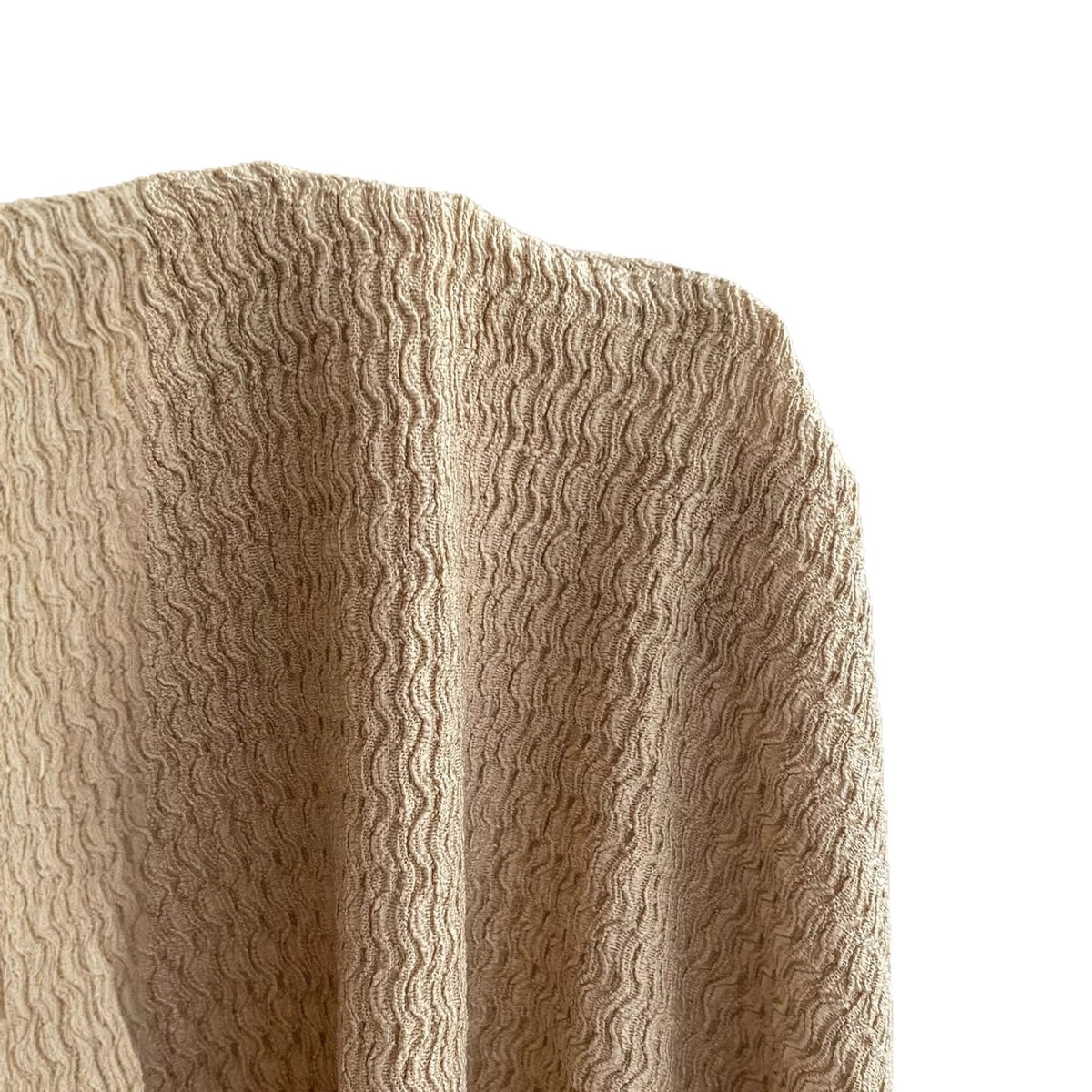 Fringed Cowl-Neck Halter Top