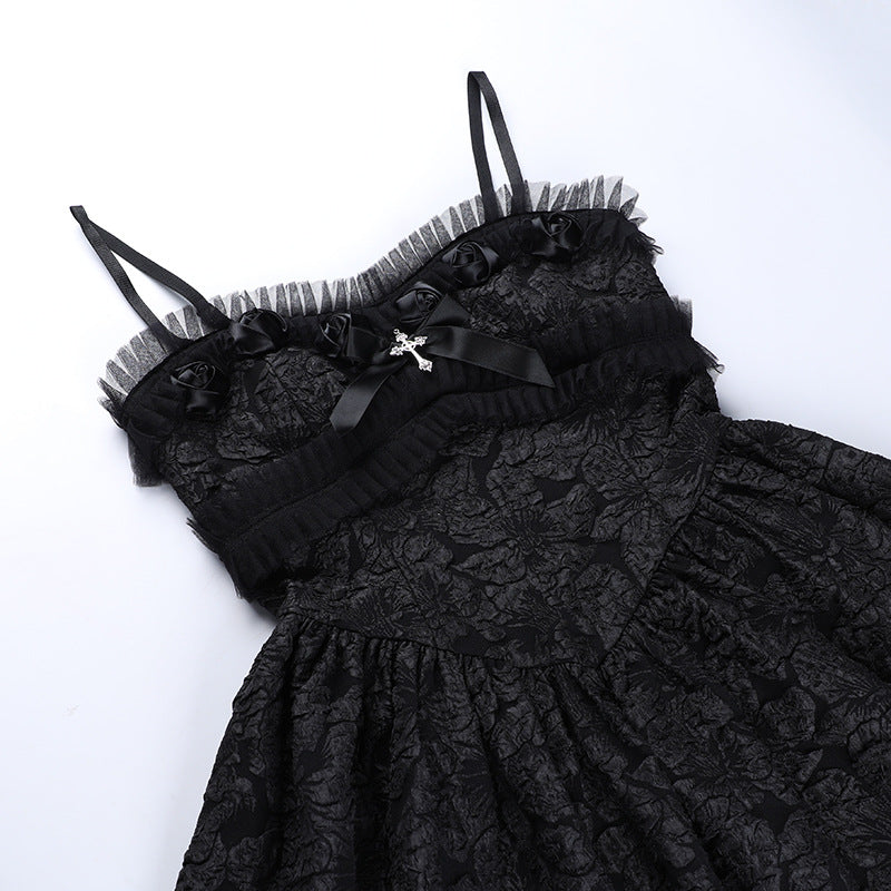 Rose Lace Cami Dress