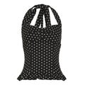Polka-Dot Halter Top