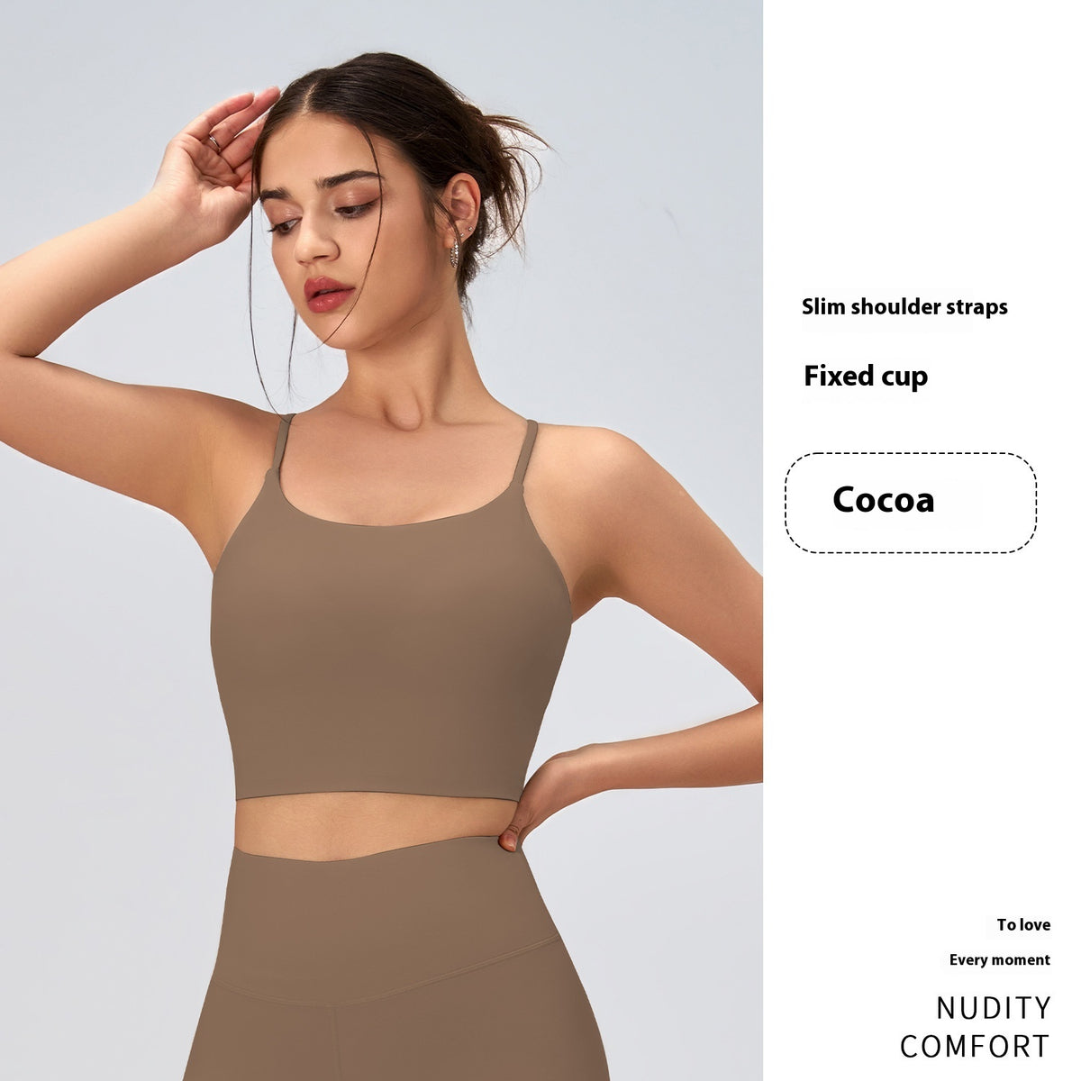 Padded U-Back Sports Top