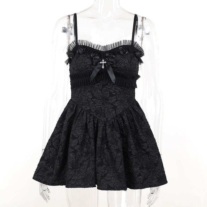 Rose Lace Cami Dress