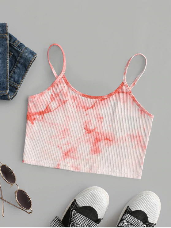Tie-Dye Cropped Camisole