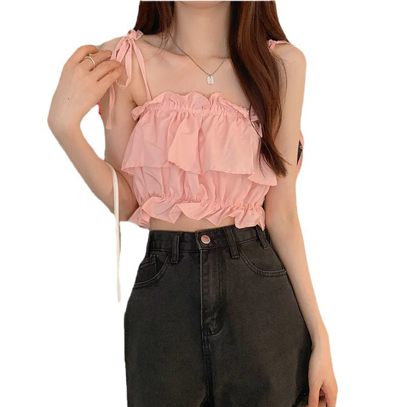 Ruffled Cami Top