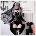 Gothic Nun Costume Set
