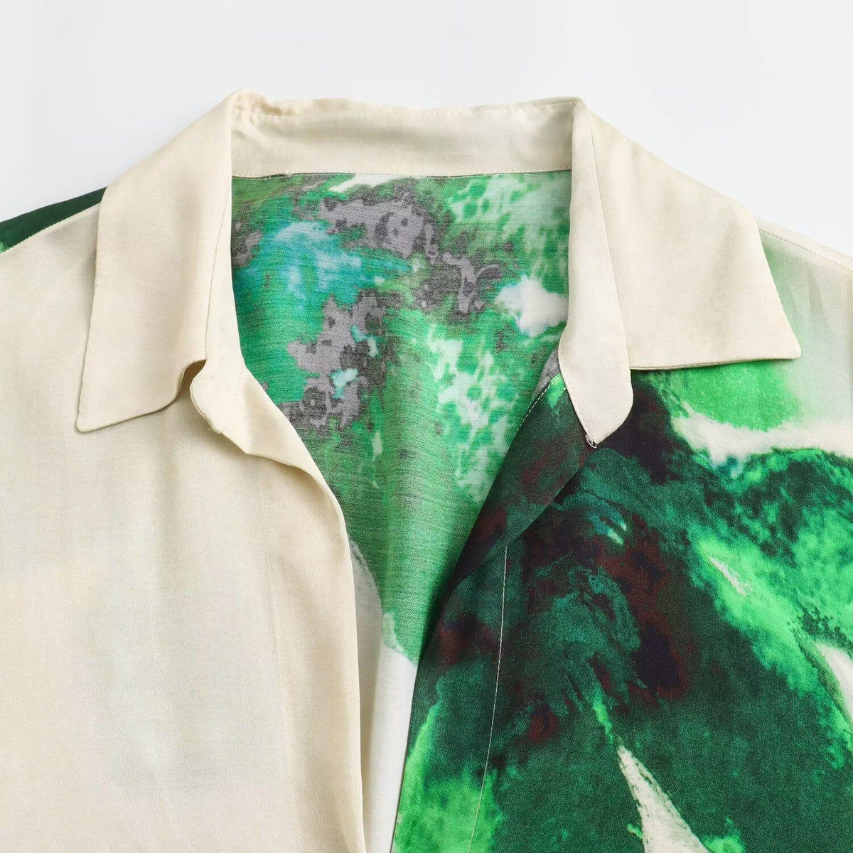 Ink-Print Shirt & Pants — Separates or Set
