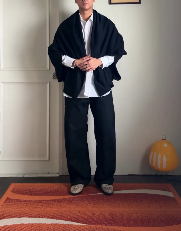 Batwing Cardigan Cape
