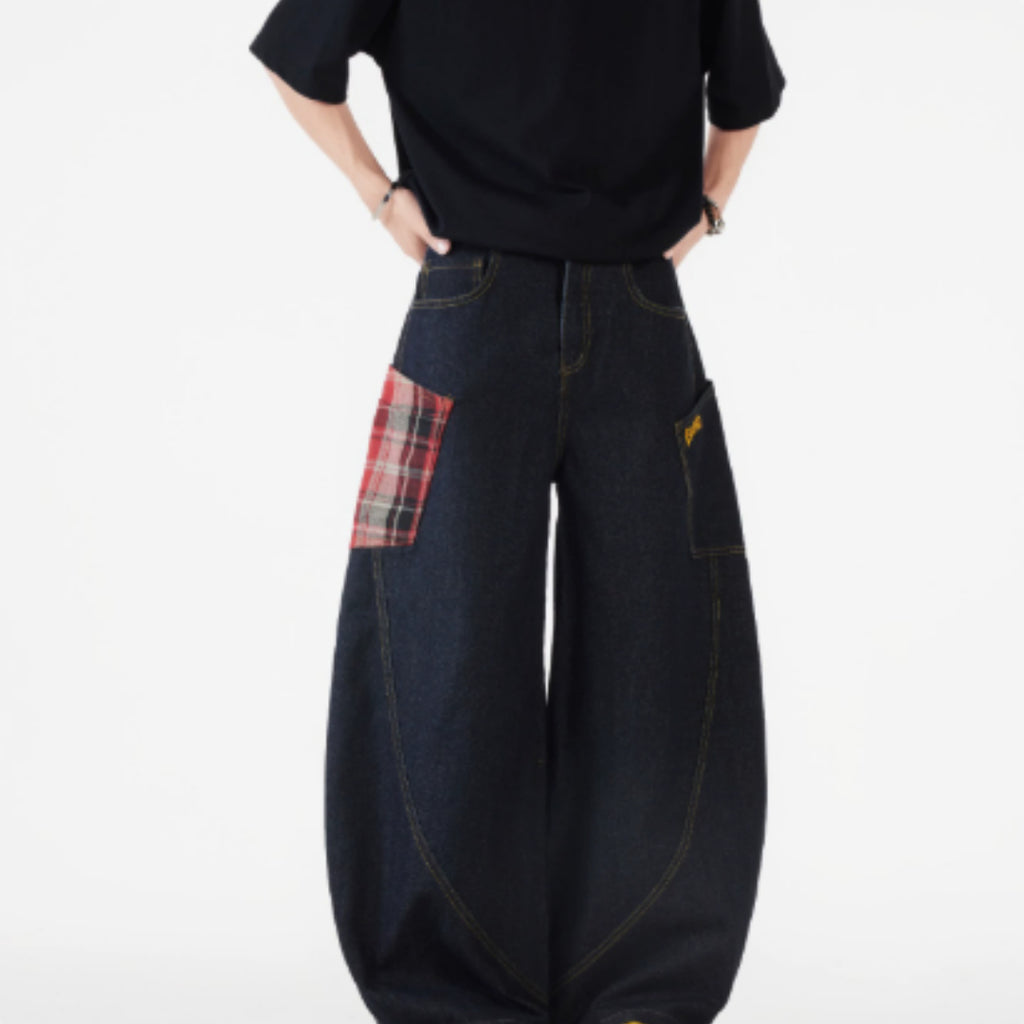 Relaxed Straight-Leg Jeans
