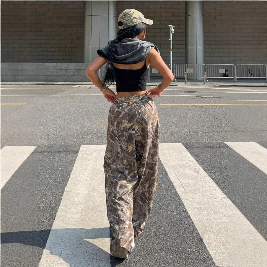 Baggy Camouflage Cargo Pants