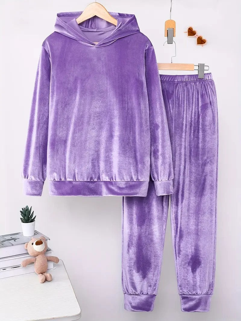 Hooded Jacket & Joggers Set