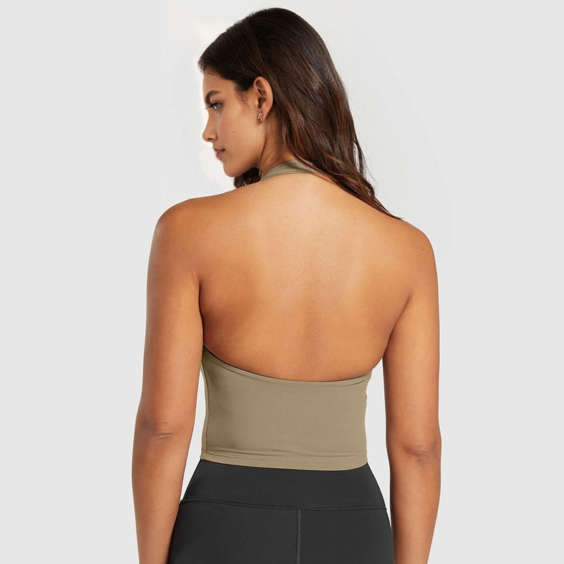 Halter Sports Bra