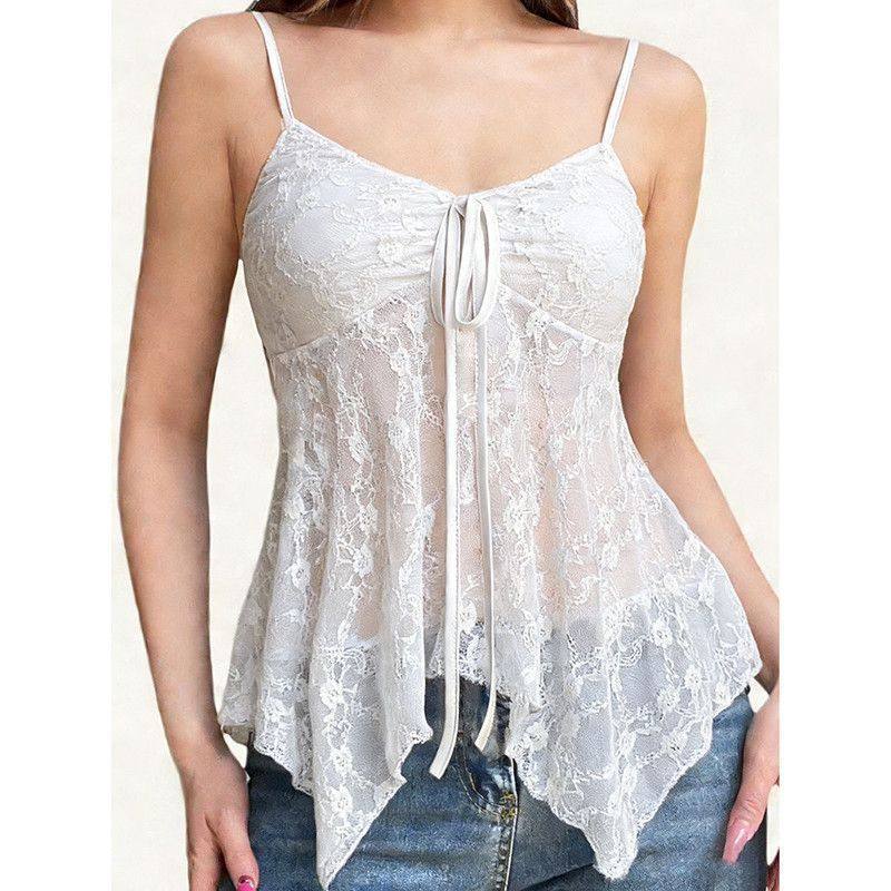 Floral Mesh Camisole