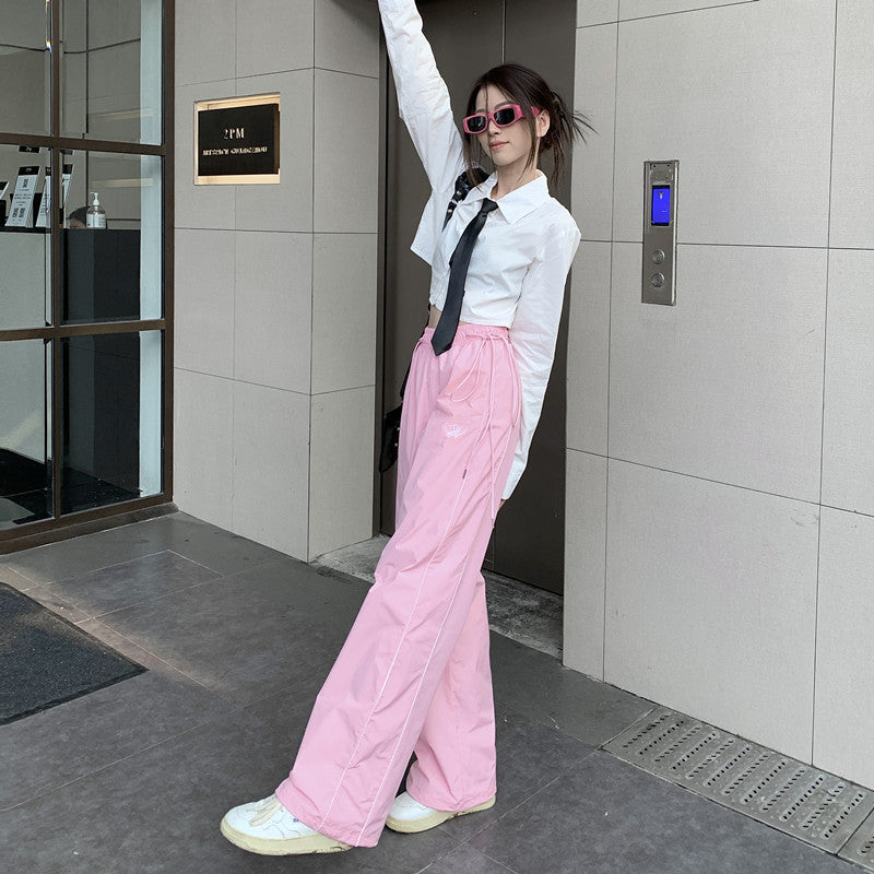 Drawstring Baggy Pants