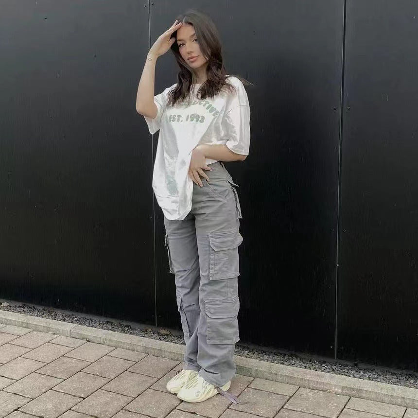 Low-Rise Cargo Pants