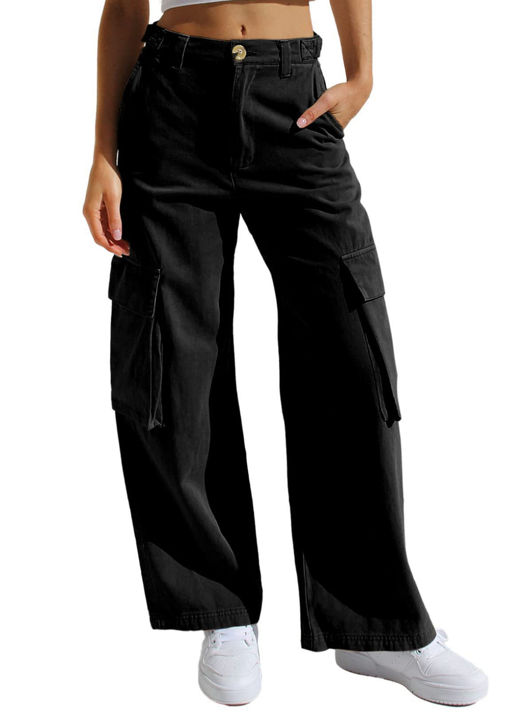 Multi-Pocket Cargo Jeans
