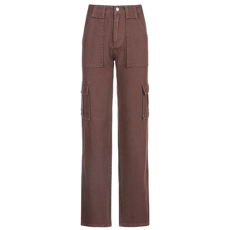 Straight-Leg Cargo Pants