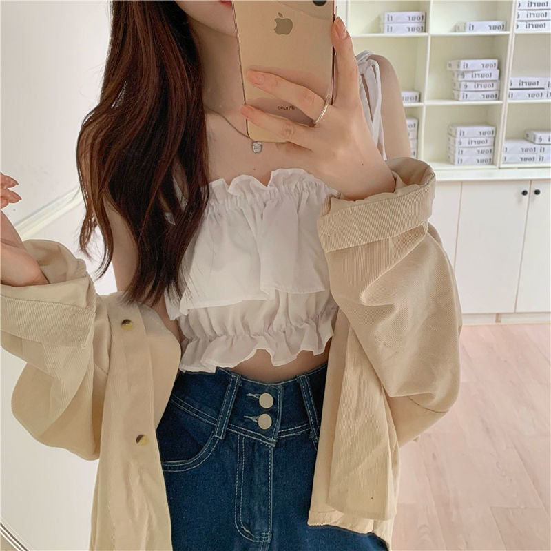 Ruffled Cami Top