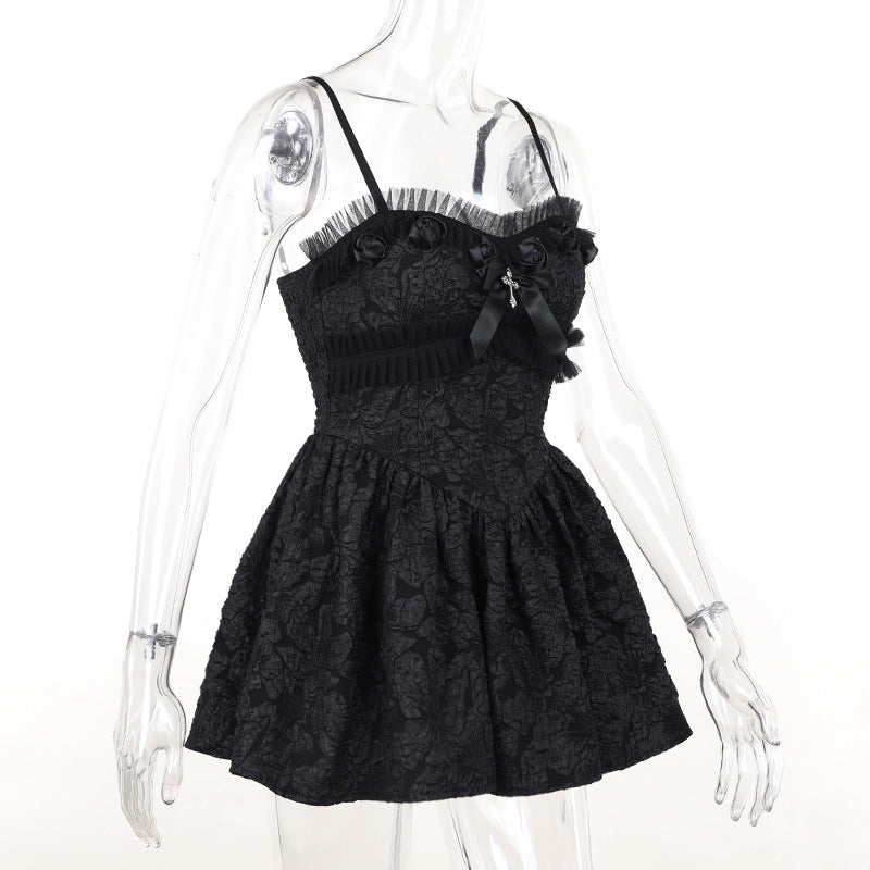 Rose Lace Cami Dress