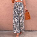 Floral Wide-Leg Pants