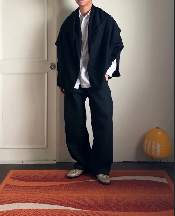 Batwing Cardigan Cape
